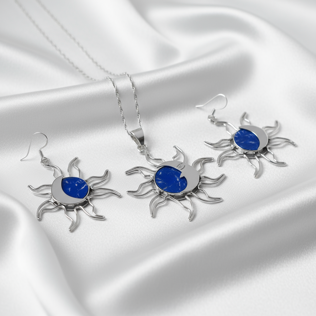 Blue Fire set at angle showing transformative energy and light symbolism
