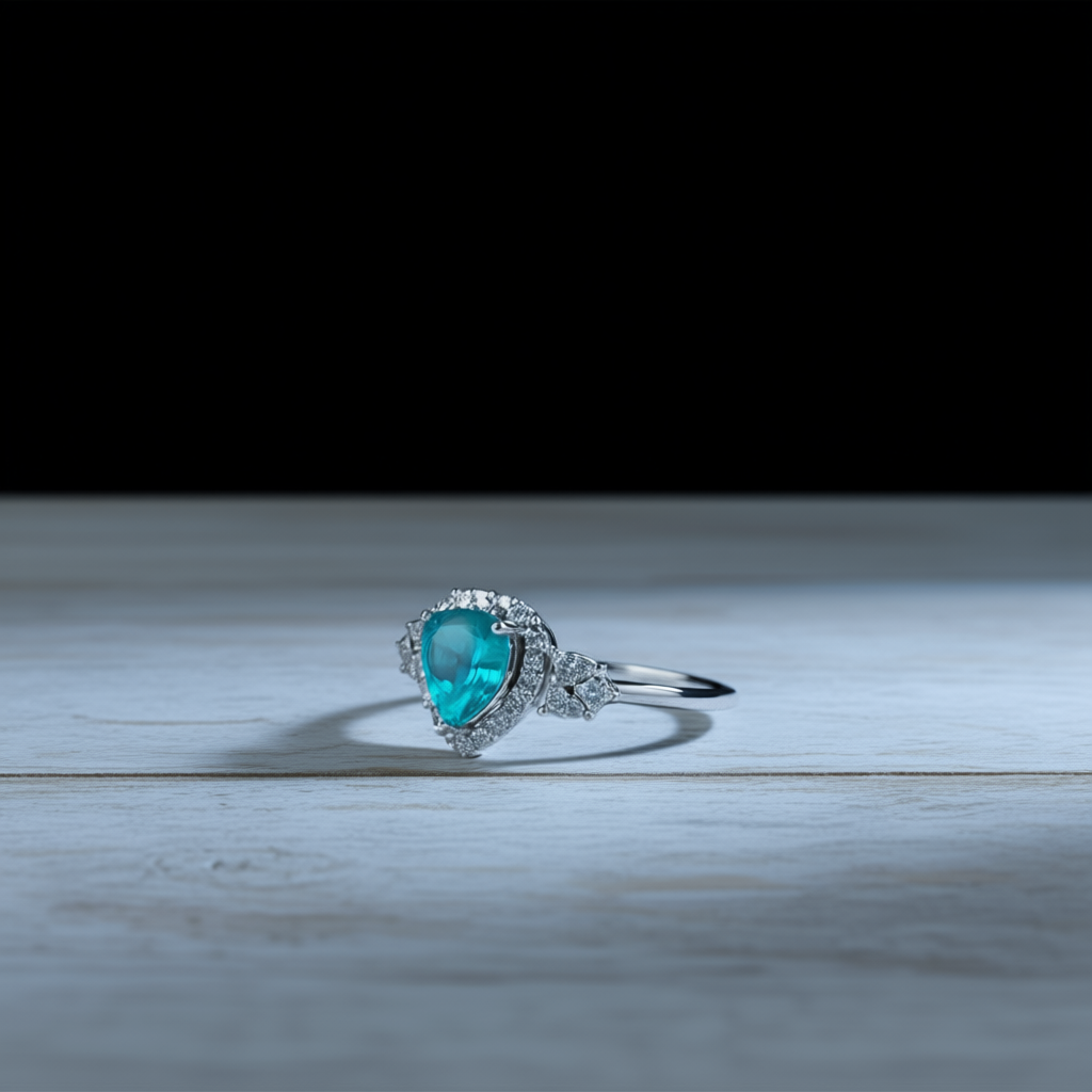 Heart of Gaia ring in context displaying inner strength and nature connection