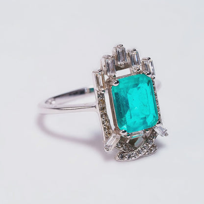 Video: Emerald Portal ring at angle showing mystical beauty and symbolic meaning